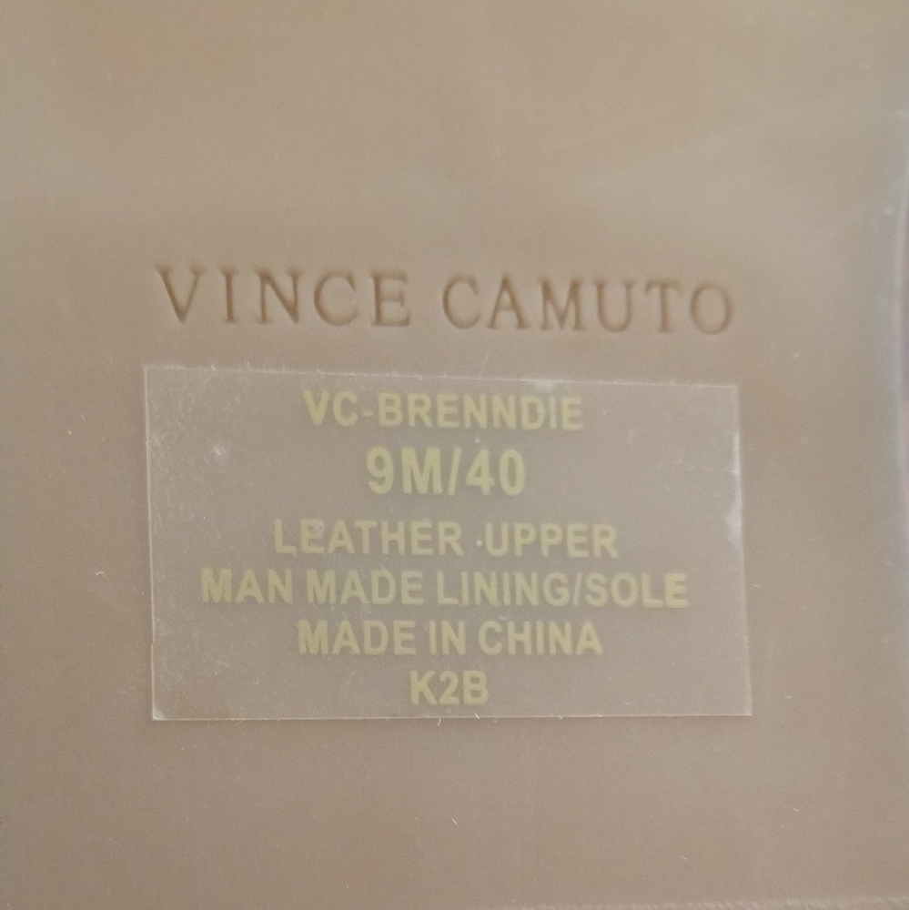 VINCE CAMUTO "Brenndie" Flat Sandal - Size 9 - Warm Vanilla - NWOT - Picture 5 of 8